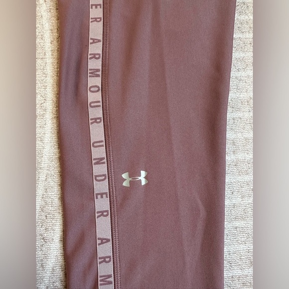 Under Armour Leggings Compression Heatgear Ankle Woman’s size L Stretch - Picture 2 of 7
